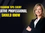 10 Fashion Tips Every Creative Professional Should Know